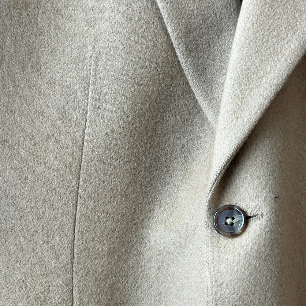 Tailors Row Luxe 100% Camel Hair Blazer | Tan Sport Coat | Mens 40R